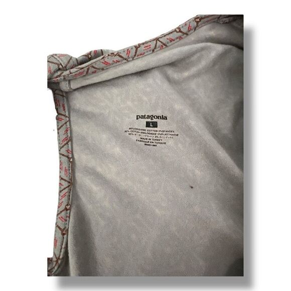 Patagonia Laurel Faux Wrap Organic Cotton Dress Size Large - Picture 4 of 8